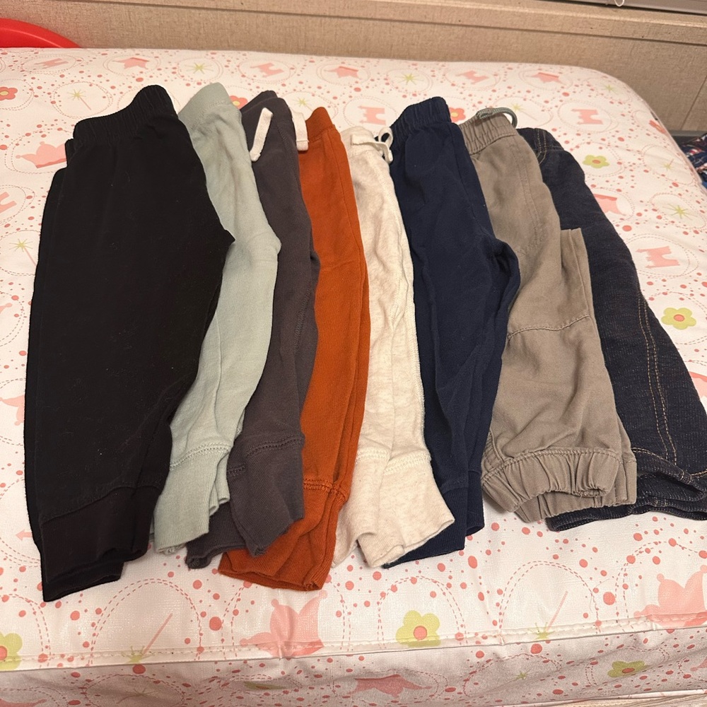 8 pair of 18 month boy pants